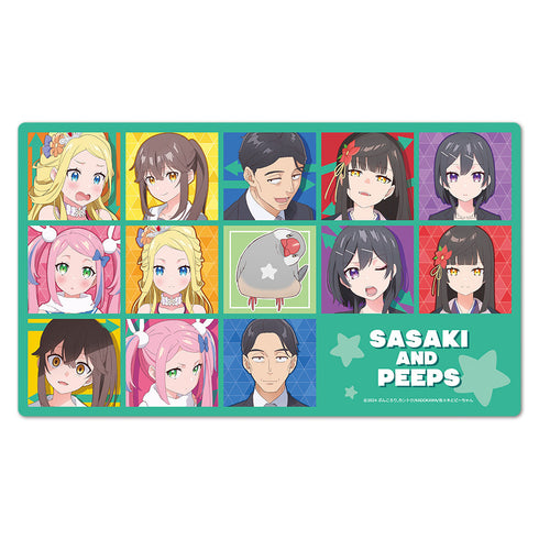 『佐々木とピーちゃん』 キャラクターラバーマット